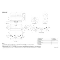 Daikin Kanalgerät FDXM-F9 Typ 50, Kühlen 5kW Heizen 5kW, 230V R32, 200x1150x620mm... DAIKIN-FDXM50F9 4548848722822 (Abb. 1)
