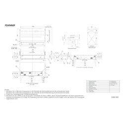 Daikin Kanalgerät FDXM-F9 Typ 60, Kühlen 6kW Heizen 7kW, 230V R32, 200x1150x620mm... DAIKIN-FDXM60F9 4548848722839 (Abb. 1)