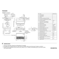 Daikin Deckenunterbau-Klimagerät Sky Air FHA-A9 Typ 35, Kühlen 3,5kW Heizen 4kW 230V, 2... DAIKIN-FHA35A9 4548848717521 (Abb. 1)