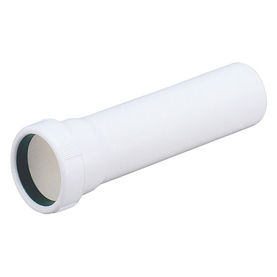 Dallmer Verlängerungsrohr V 4, DN 40, 195mm lang, Steckmuffe mit Quetschverschraubung, PP, 090515