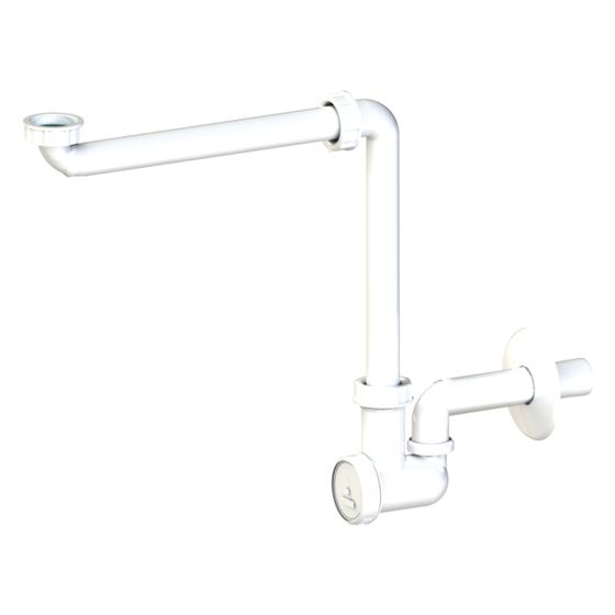 Dallmer Waschtisch-Möbel-Siphon 137, DN 32, PP, 051103