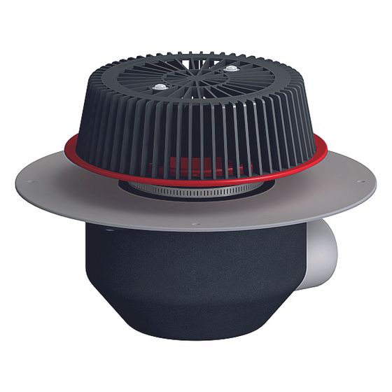 Dallmer SuperDrain Notablauf 64, DN 70, PVC, 671646