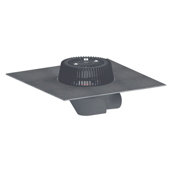 Dallmer SuperDrain Dachablauf 64, DallBit, DN 70, PP, 671165