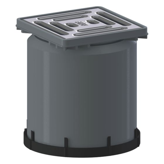Dallmer Aufsatz E 10, 100x100mm, 510006