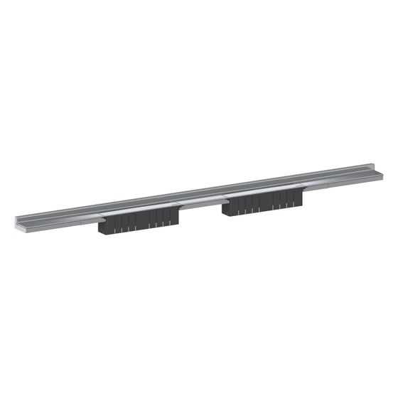 Dallmer CeraWall Select N Duo Duschrinne 2000mm, Edelstahl poliert