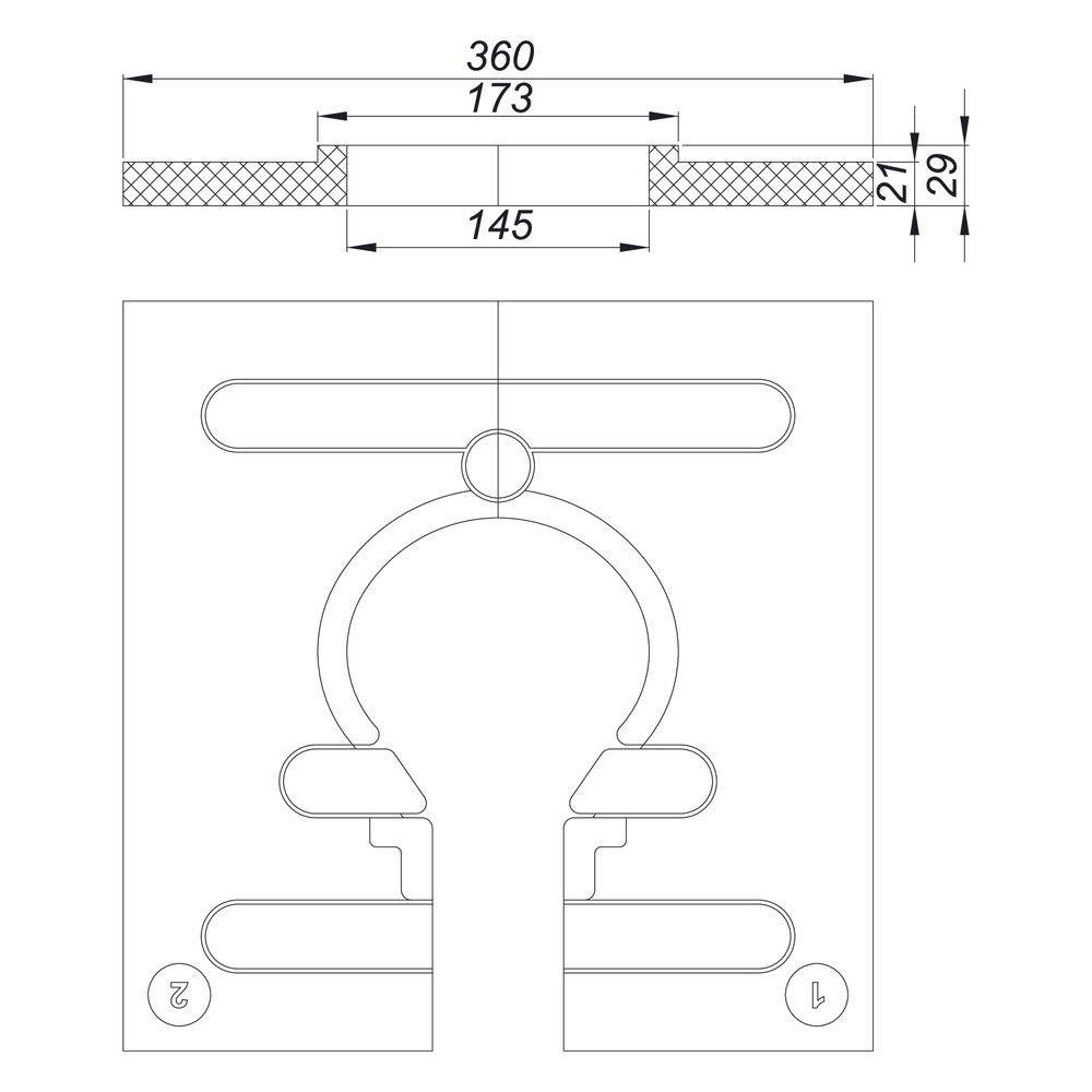 Dallmer DallDrain Plan Montagehilfe, EPS, 517302... DALLMER-517302 4001636517302 (Abb. 3)