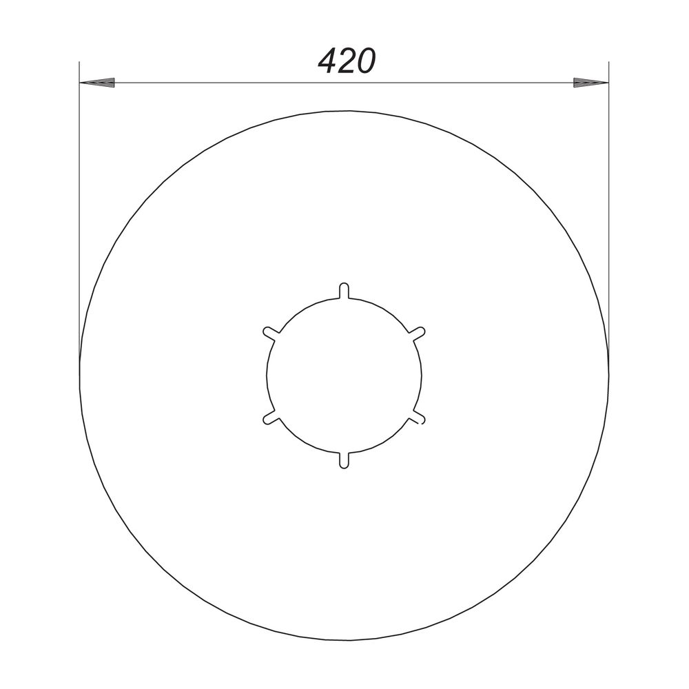 Dallmer Anschluss Manschette S 10 d. 420mm PVC-weich... DALLMER-790316 4001636790316 (Abb. 2)