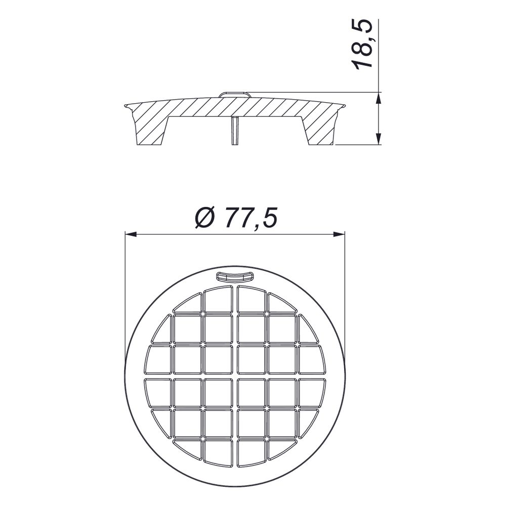 Dallmer DallDrain GM Haarsieb, PP, 518514... DALLMER-518514 4001636518514 (Abb. 3)