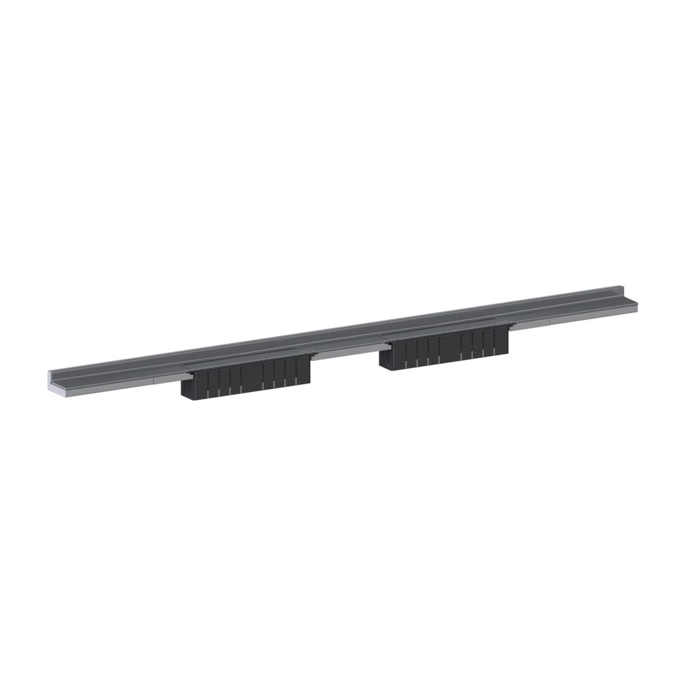 Dallmer CeraWall Select N Duo Duschrinne 1800mm, Edelstahl matt... DALLMER-536860 4001636536860 (Abb. 2)