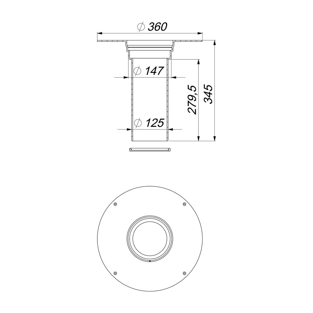 Dallmer Aufstockelement 630 PE... DALLMER-621573 4001636621573 (Abb. 2)