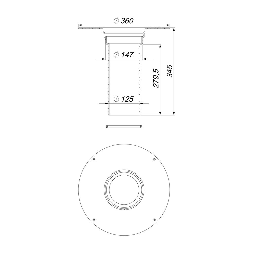 Dallmer Aufstockelement 630 FPO-PP... DALLMER-671226 4001636671226 (Abb. 2)