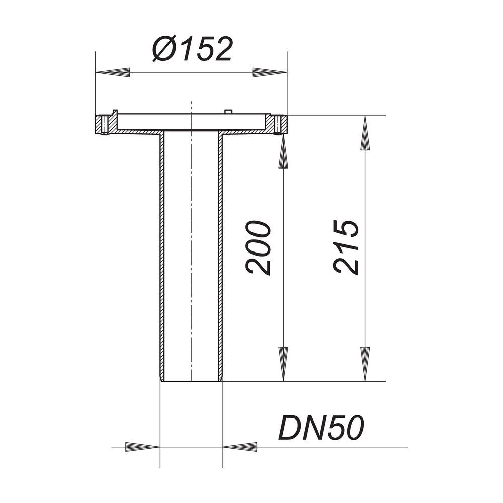 Dallmer Balkonablaufgehäuse 84 KF DN 50... DALLMER-831323 4001636831323 (Abb. 2)