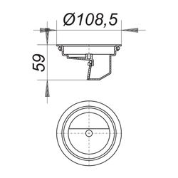 Dallmer Geruch- und Schaumsperre S10/12... DALLMER-495846 4001636495846 (Abb. 1)