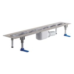 Dallmer CeraLine F Duschrinne 600mm, DN 50, mit Kugelgelenk, PP/Edelstahl, 520029... DALLMER-520029 4001636520029 (Abb. 1)