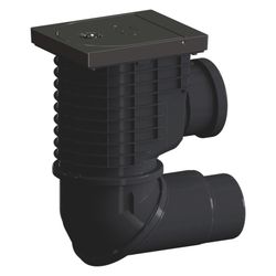Dallmer Regenwasserablauf 600 NGHO, DN 100/125, PP, 840622... DALLMER-840622 4001636840622 (Abb. 1)