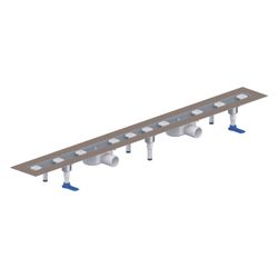 Dallmer CeraLine Nano F Duo Duschrinne 1000mm DN 50... DALLMER-522221 4001636522221 (Abb. 1)