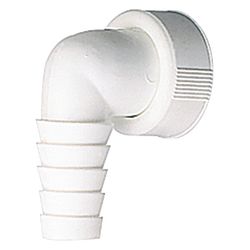 Dallmer Winkelschlauchtülle 1", PP, Weiß, 090300... DALLMER-090300 4001636090300 (Abb. 1)