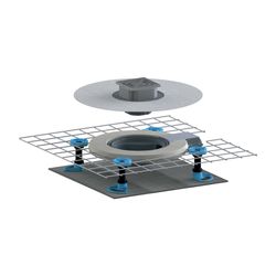 Dallmer CeraDrain Pure Plan Schallschutzablauf 100x100mm, DN 40, ABS/PP/Edelstahl, 5184... DALLMER-518446 4001636518446 (Abb. 1)