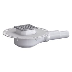 Dallmer TistoPlan Quadra 10 Bodenablauf 100x100mm, DN 40/50, PP/Edelstahl, 514301... DALLMER-514301 4001636514301 (Abb. 1)