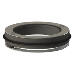 Dallmer Brandschutzelement, DallBit, DN 100, PP-Niro/Edelstahl, 545046... DALLMER-545046 4001636545046 (Abb. 1)