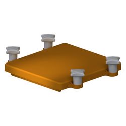 Dallmer Gehäusedeckel 2000 für Stausafe E, DN 100/125, 664600... DALLMER-664600 4001636664600 (Abb. 1)