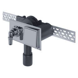 Dallmer Wandeinbau-Waschgeräte-Siphon HL 400 E, DN 40/50, PE, 130419... DALLMER-130419 4001636130419 (Abb. 1)