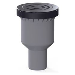Dallmer Orio V Select Duschwannenablauf DN 50, Edelstahl matt, 161321... DALLMER-161321 4001636161321 (Abb. 1)