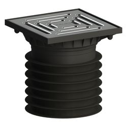Dallmer Pronto K Bodenablauf 120x120mm, DN 100, PP/Edelstahl, 700360... DALLMER-700360 4001636700360 (Abb. 1)
