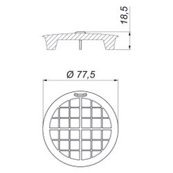 Dallmer DallDrain GM Haarsieb, PP, 518514... DALLMER-518514 4001636518514 (Abb. 1)