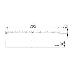 Dallmer CeraFloor/CeraFrame Individual Design Abdeckung, Messing matt... DALLMER-537768 4001636537768 (Abb. 1)