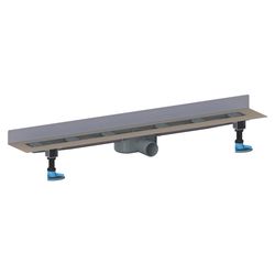 Dallmer CeraLine Nano W Duschrinne 800mm, DN 50, PP/Edelstahl, 523198... DALLMER-523198 4001636523198 (Abb. 1)