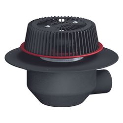 Dallmer SuperDrain Notablauf 64, DN 70, FPO-PP, 671622... DALLMER-671622 4001636671622 (Abb. 1)