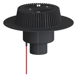 Dallmer SuperDrain Dachablauf 62 H, DN 90, FPO-PP, 671516... DALLMER-671516 4001636671516 (Abb. 1)