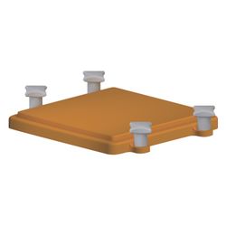 Dallmer Gehäusedeckel 2000 für Stausafe E, DN 150/200, 664624... DALLMER-664624 4001636664624 (Abb. 1)