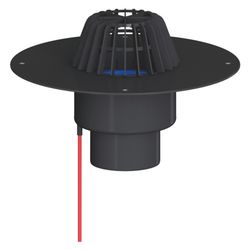 Dallmer Dachablauf 62 H beheizt, DN 100, FPO-PP, 621627... DALLMER-621627 4001636621627 (Abb. 1)