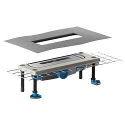 Dallmer CeraFlex Ablaufgehäuse DN 50, PP, 537140... DALLMER-537140 4001636537140 (Abb. 1)