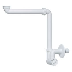 Dallmer Waschtisch-Möbel-Siphon 137, DN 40, PP, 051110... DALLMER-051110 4001636051110 (Abb. 1)