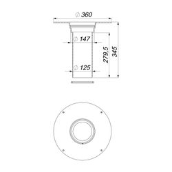 Dallmer Aufstockelement 630 PE... DALLMER-621573 4001636621573 (Abb. 1)