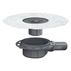 Dallmer DallDrain Ablaufgehäuse, DN 50, mit Kugelgelenk, PP, 517210... DALLMER-517210 4001636517210 (Abb. 1)