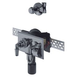 Dallmer Wandeinbau-Waschgeräte-Siphon 405, DN 40/50, PE, 130501... DALLMER-130501 4001636130501 (Abb. 1)