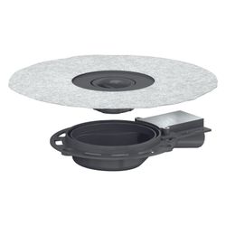 Dallmer DallDrain Plan Ablaufgehäuse DN 40, mit Kugelgelenk, PP, 517227... DALLMER-517227 4001636517227 (Abb. 1)