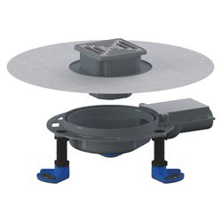 Dallmer DallDrain Select Plan Bodenablauf 100x100mm, DN 40, mit Kugelgelenk, ABS/PP/Ede... DALLMER-517081 4001636517081 (Abb. 1)