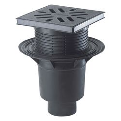 Dallmer Hof- und Parkdeckablauf 616.0, DN 100, PP, 861061... DALLMER-861061 4001636861061 (Abb. 1)