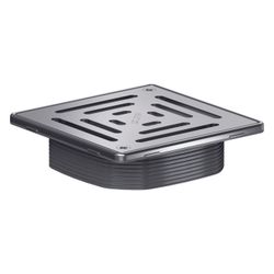 Dallmer DallDrain Select Plus Aufsatz 150x150mm, ABS/Edelstahl, 517432... DALLMER-517432 4001636517432 (Abb. 1)