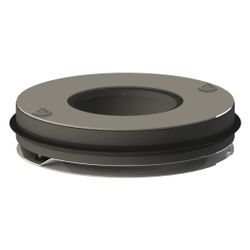 Dallmer Brandschutzelement, DallBit, DN 70, PP-Niro/Edelstahl, 545039... DALLMER-545039 4001636545039 (Abb. 1)