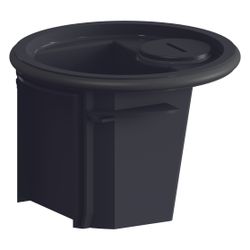 Dallmer Geruchsverschlusseinsatz für Ablaufgehäuse 57, 57 AK und 58, Höhe 97mm, 590053... DALLMER-590053 4001636590053 (Abb. 1)