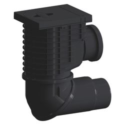Dallmer Regenwasserablauf 600 NHO, DN 100/125, PP, 840615... DALLMER-840615 4001636840615 (Abb. 1)