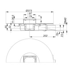 Dallmer DallDrain Individual Plan OM Bodenablauf 100x100mm DN 40... DALLMER-517760 4001636517760 (Abb. 1)