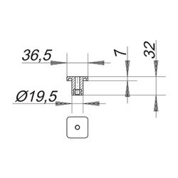 Dallmer CeraLine Natursteinset, bis Baujahr 2013... DALLMER-520913 4001636520913 (Abb. 1)