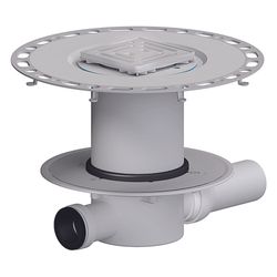Dallmer Dünnbett Bodenablauf 42 VE 100x100mm, DN 50, Rahmen aus ABS, 513151... DALLMER-513151 4001636513151 (Abb. 1)